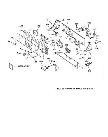 Controls & backsplash