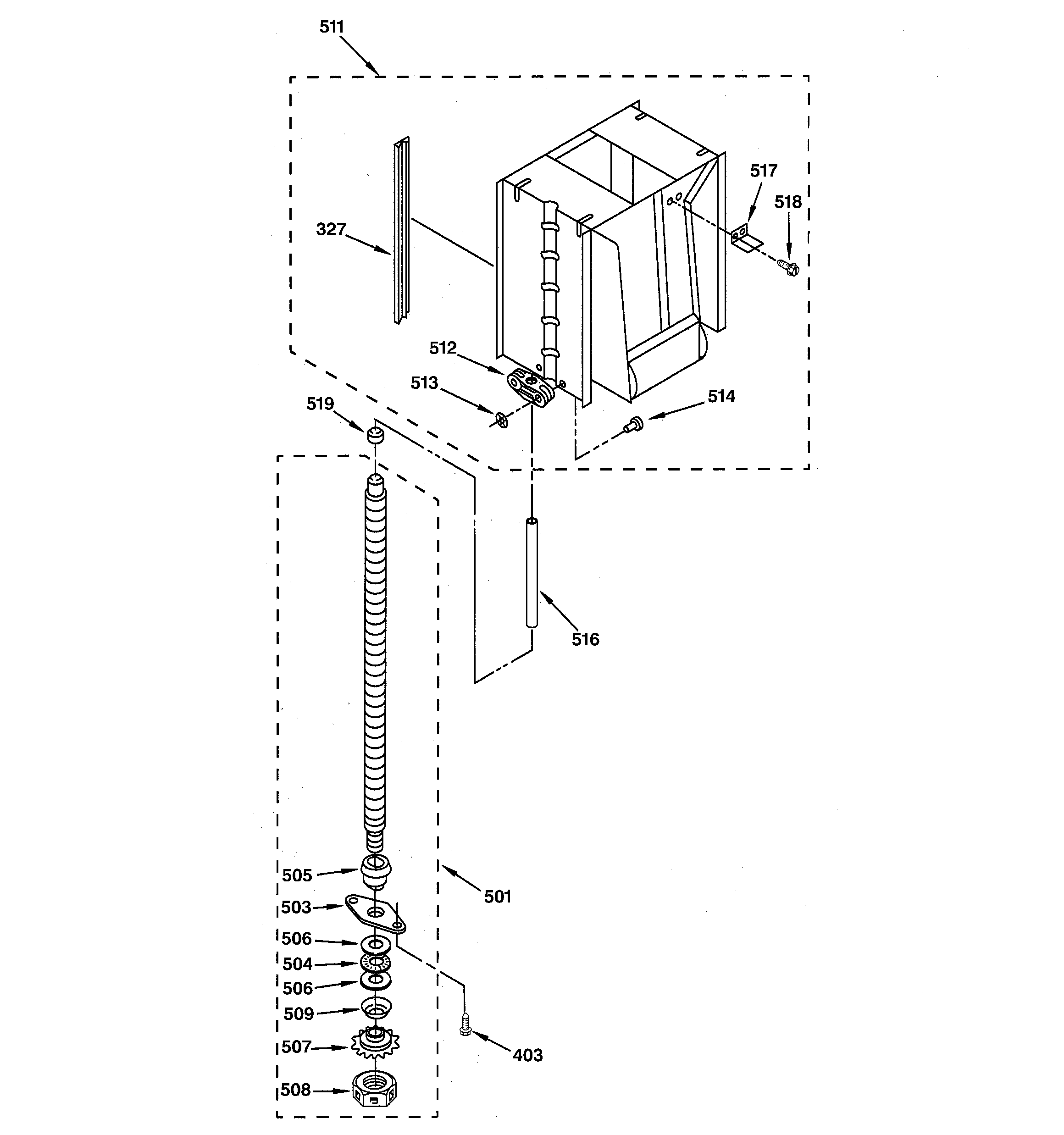 Powerscrew & ram parts