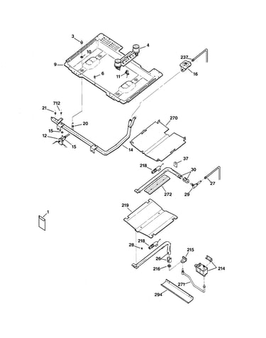 Gas & burner parts