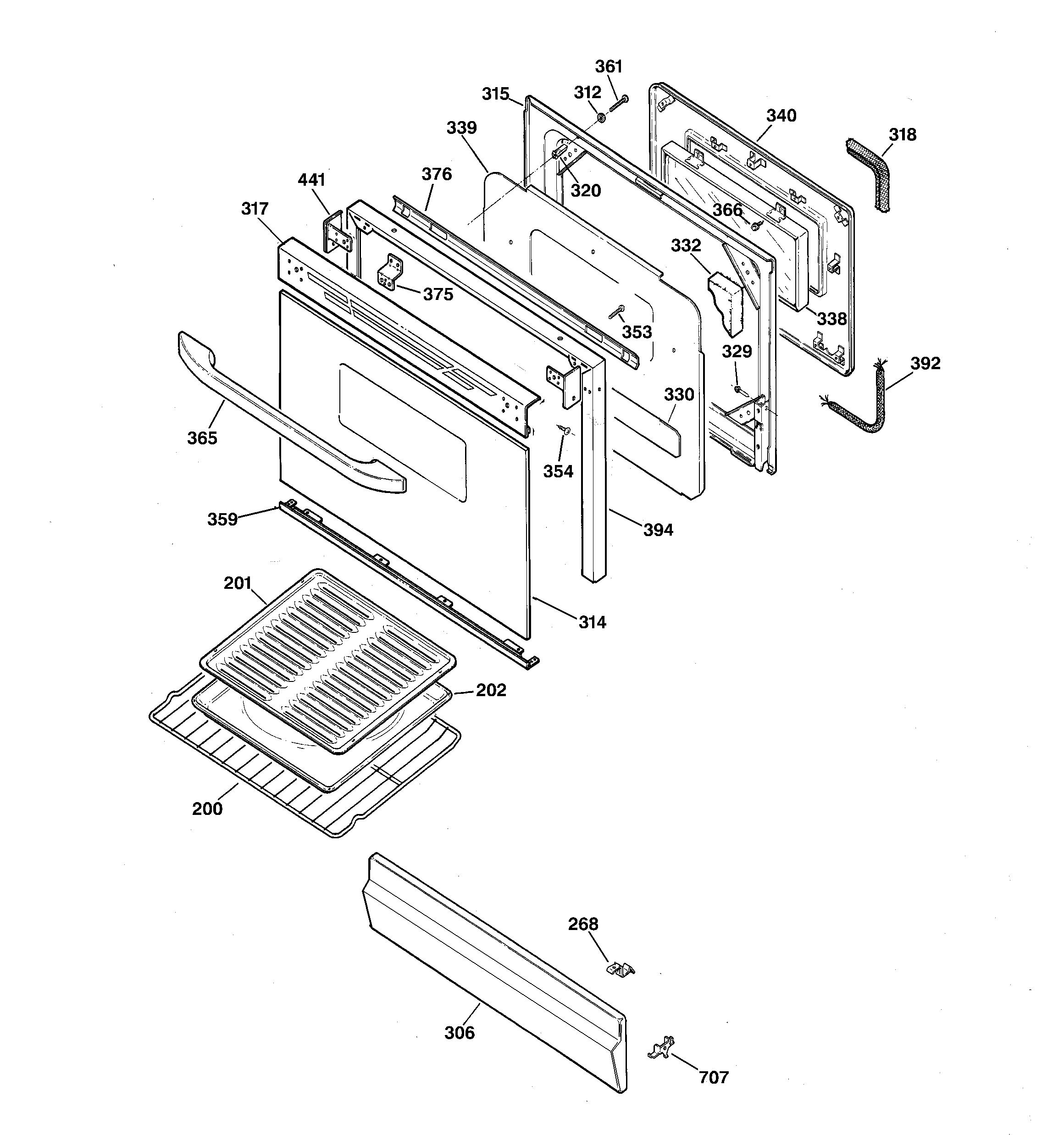 Door & drawer parts