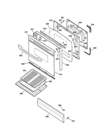 Door & drawer parts