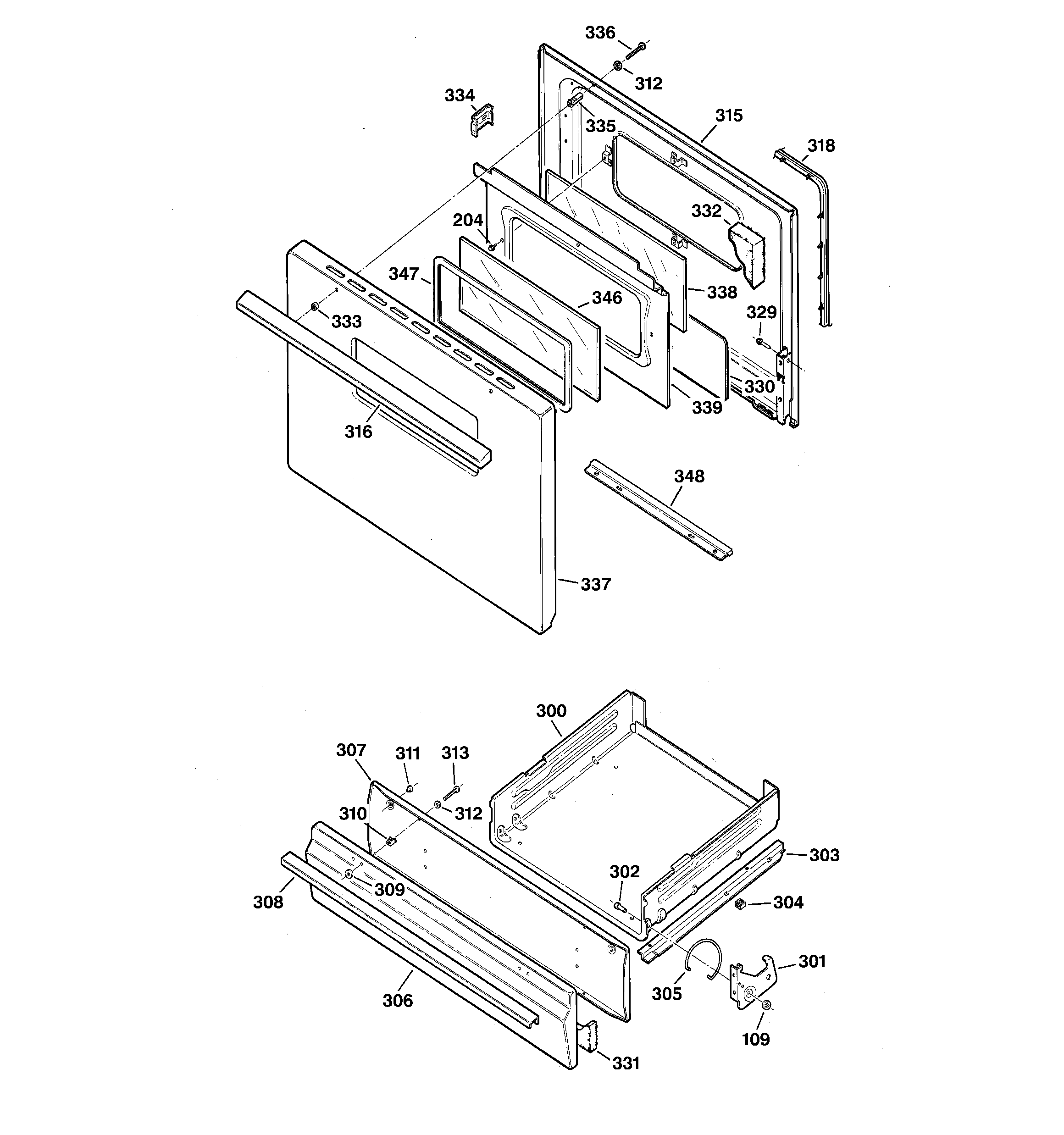 Door & drawer parts