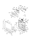 Escutcheon & door assembly