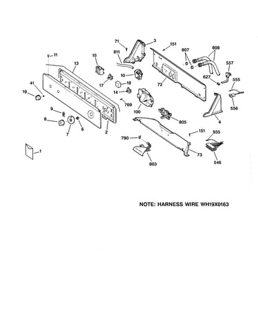Controls & backsplash