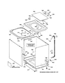 Cabinet, cover & front panel