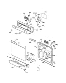 Escutcheon & door assembly