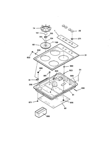 Controls & cooktop