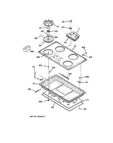 Controls & cooktop