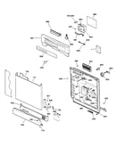 Escutcheon & door assembly