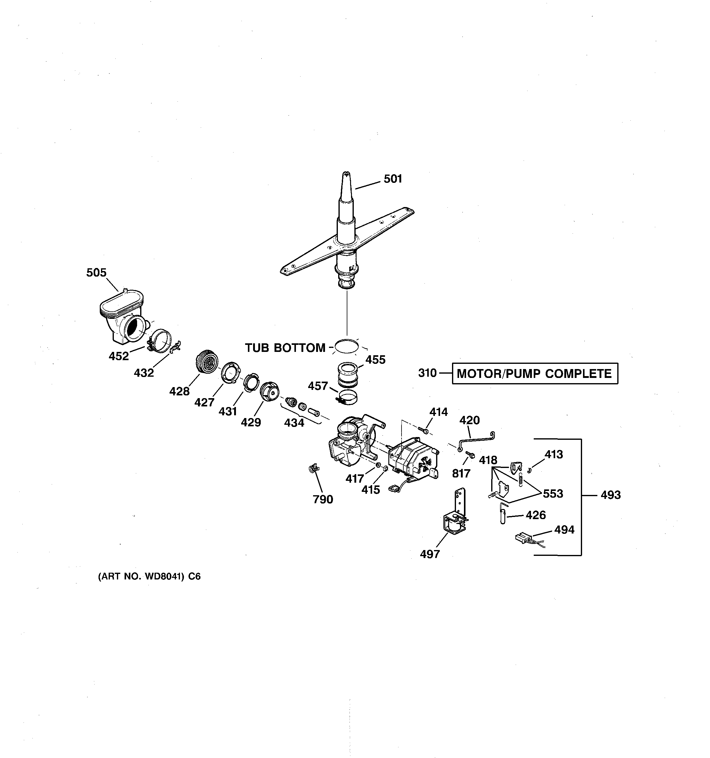 MOTOR-PUMP MECHANISM