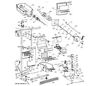 GE TFCW27RRAWH freezer section diagram