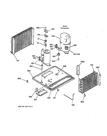 Refrigerant assembly