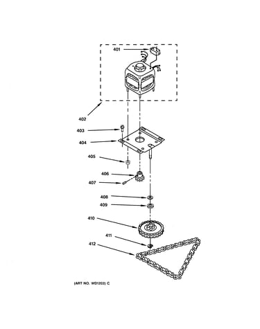 Motor & drive parts
