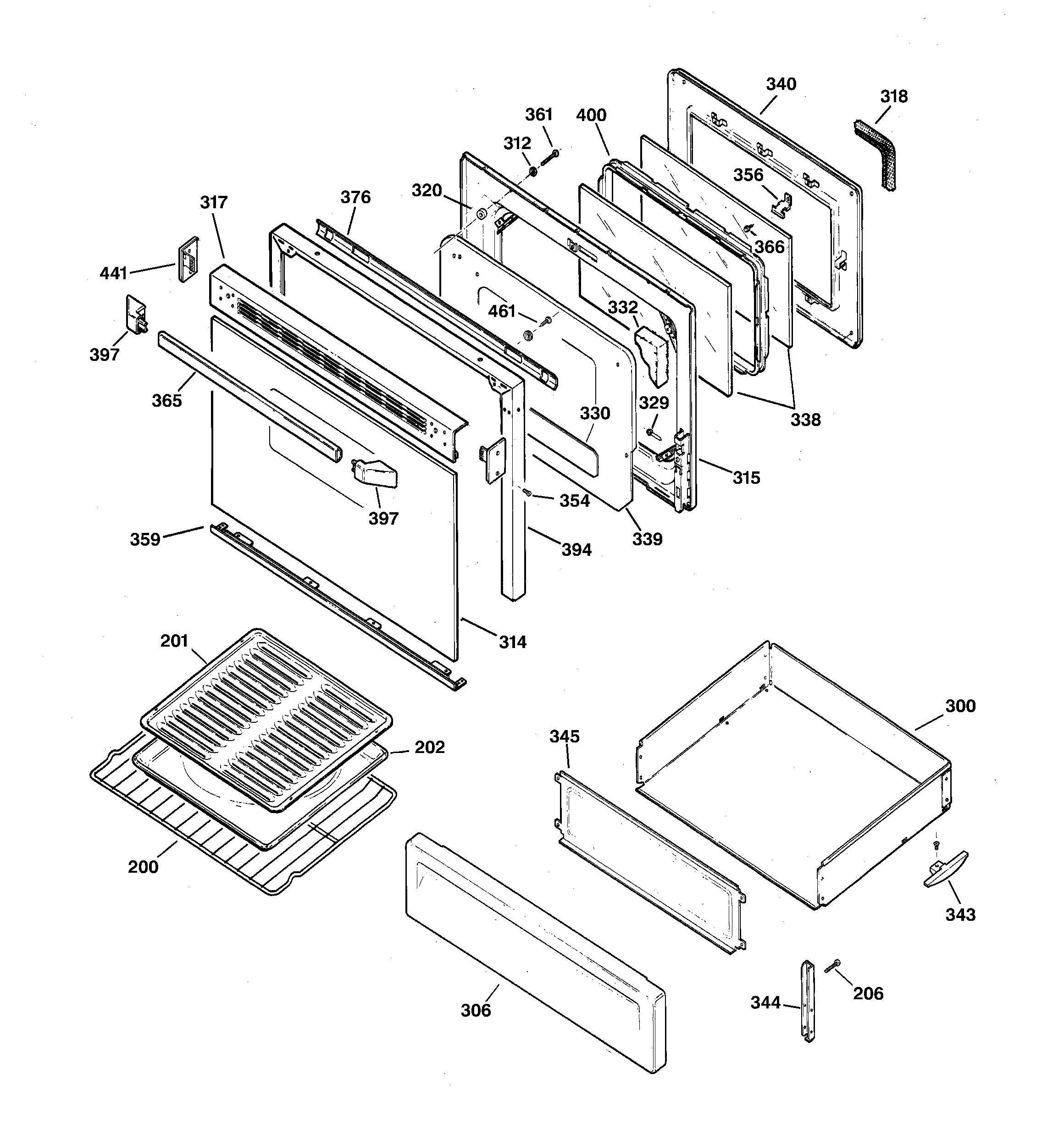 Door & drawer parts