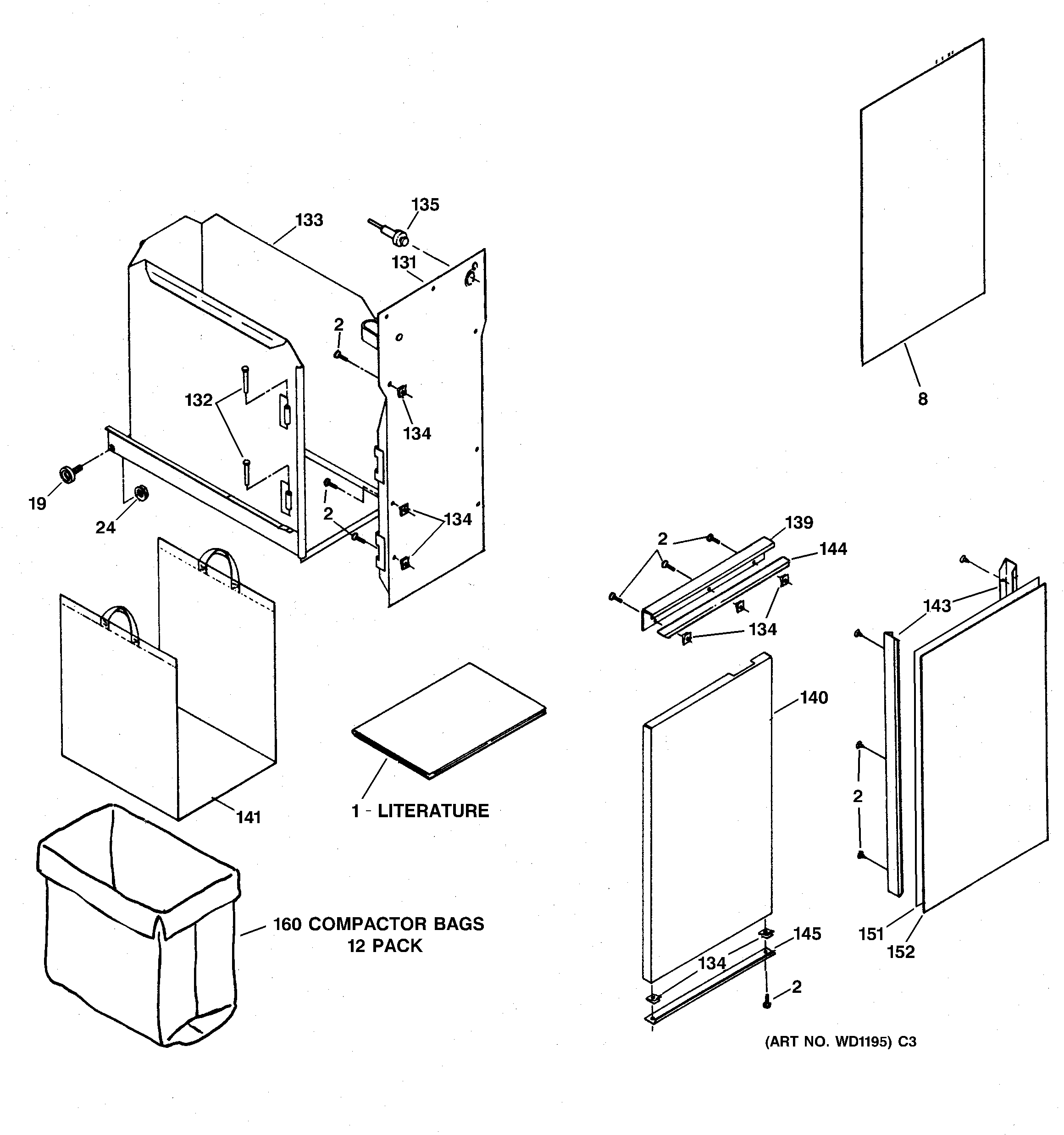 Container parts
