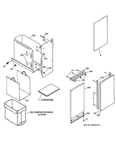 Container parts