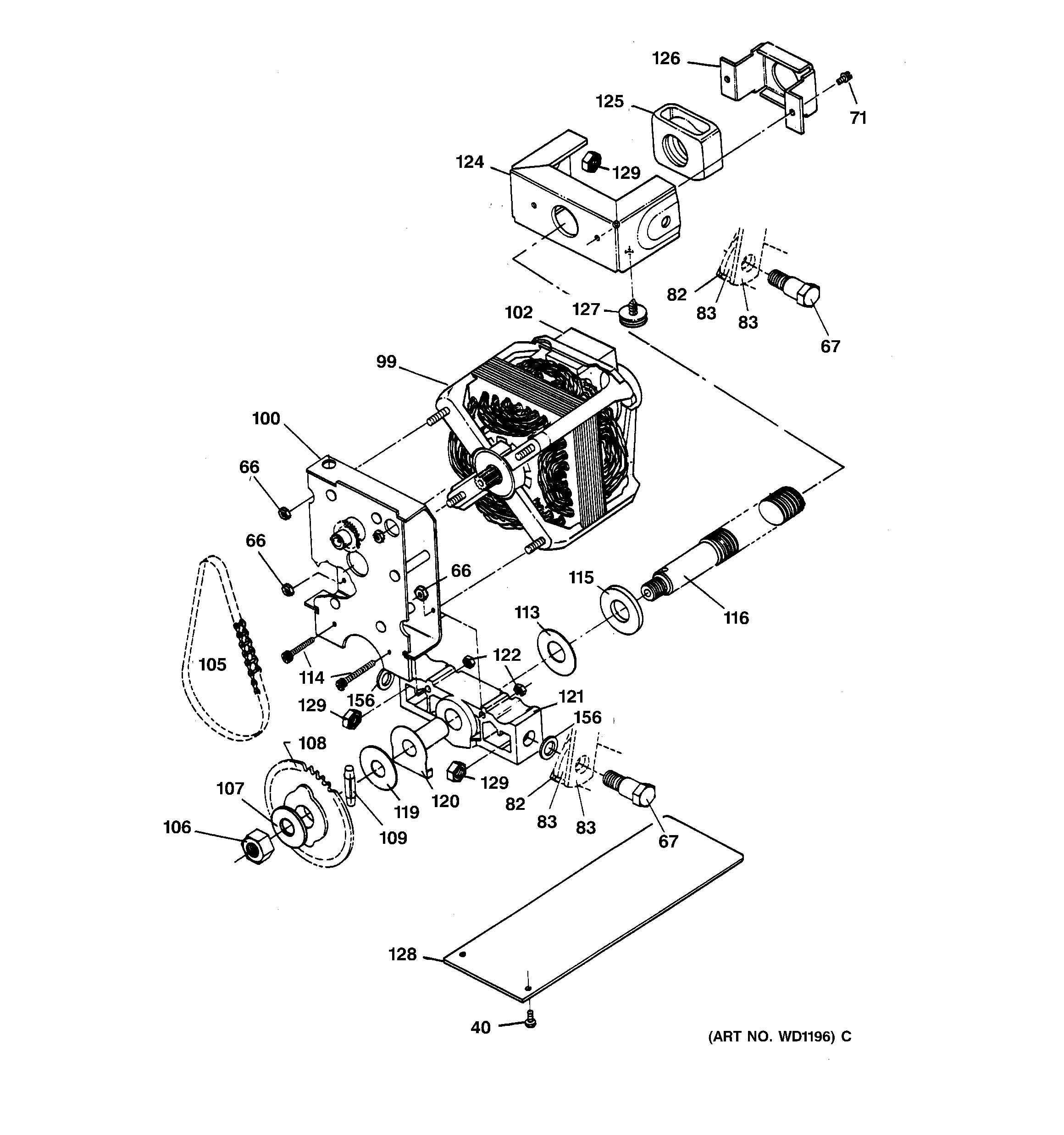 Motor & drive parts