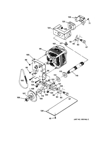 Motor & drive parts