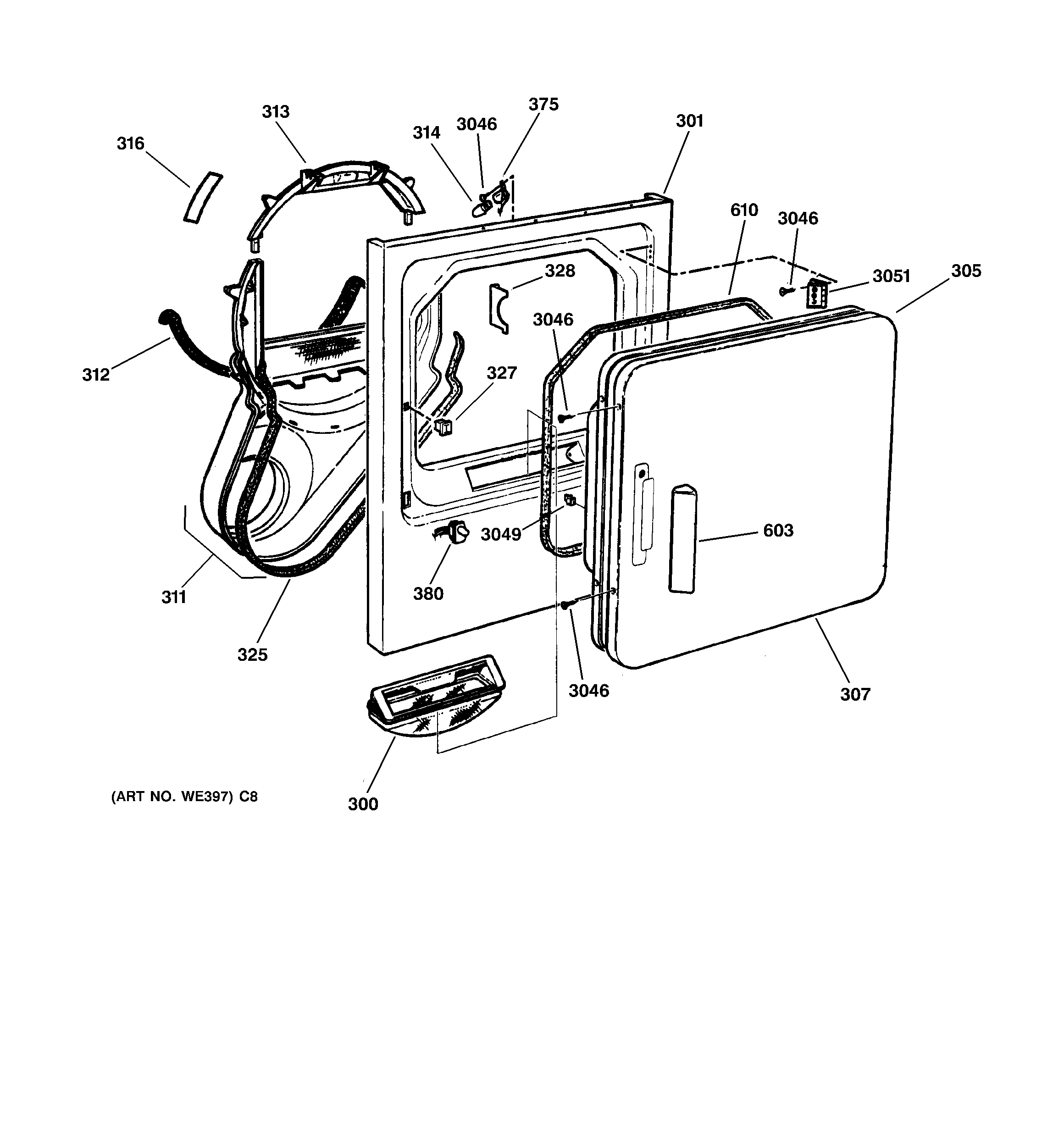 FRONT PANEL & DOOR