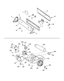 Backsplash, blower & drive assembly