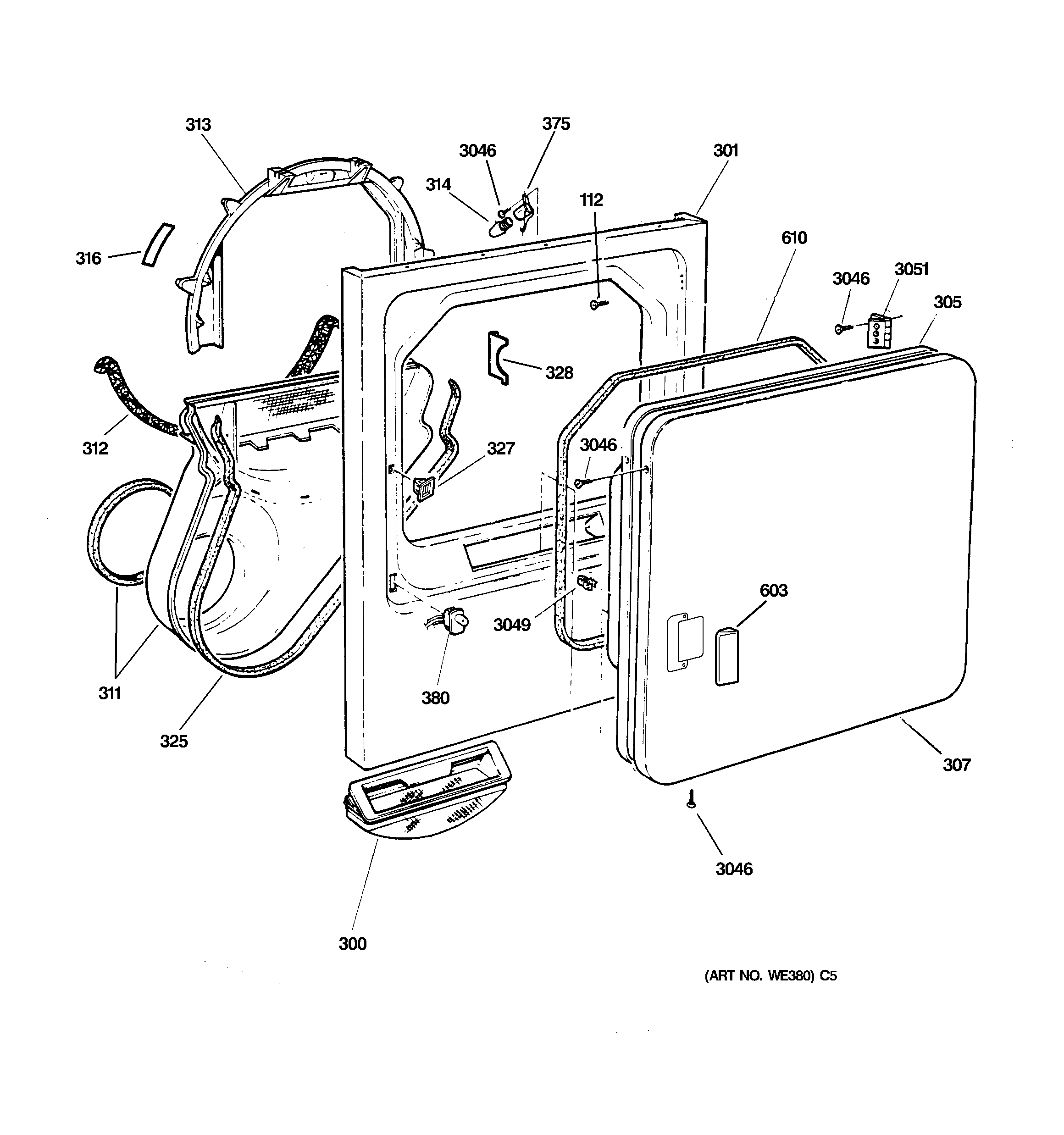 FRONT PANEL & DOOR