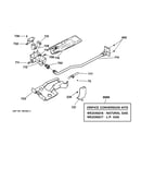 Gas valve & burner assembly