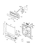 Escutcheon & door assembly