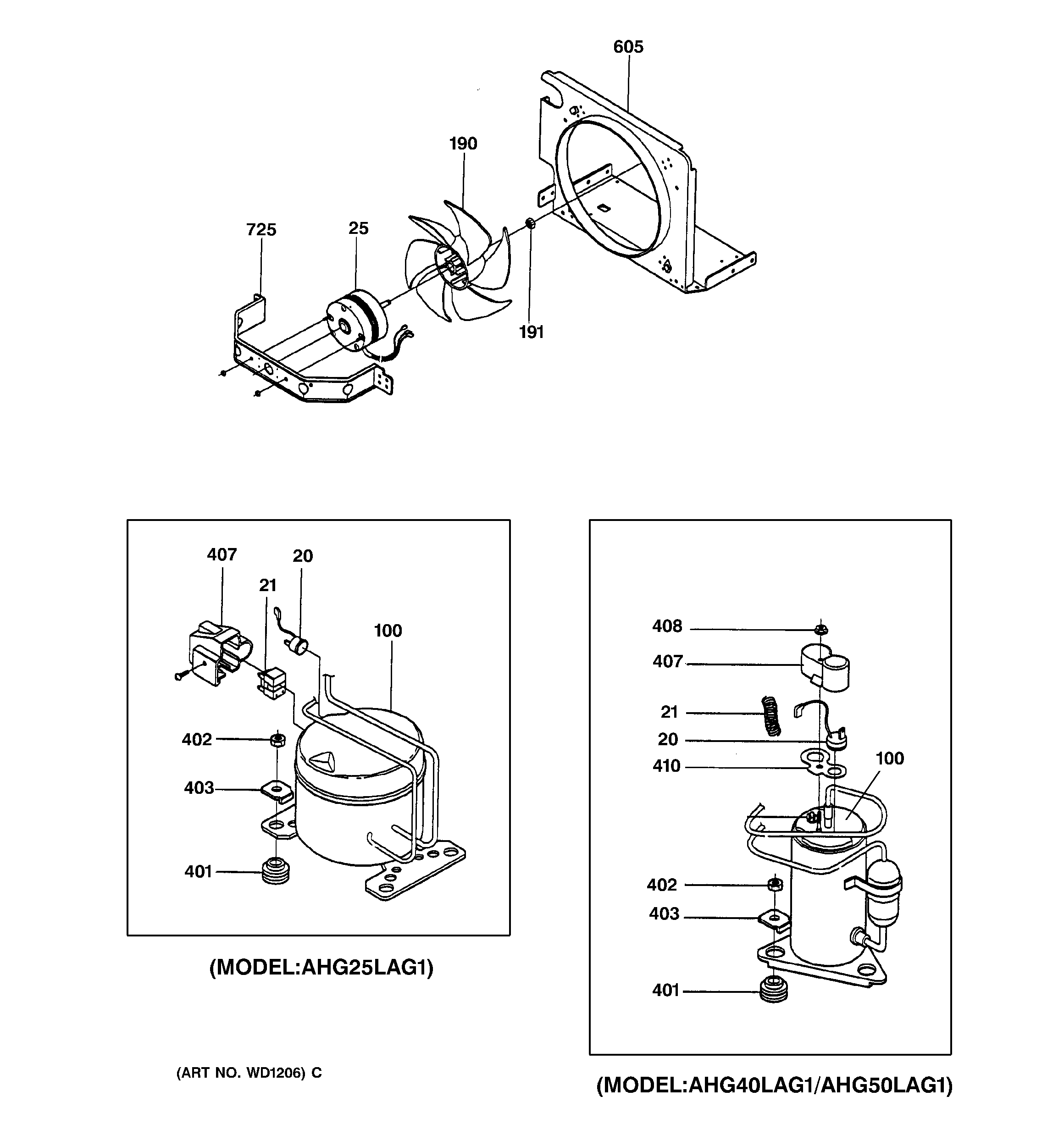 Fan & compressor