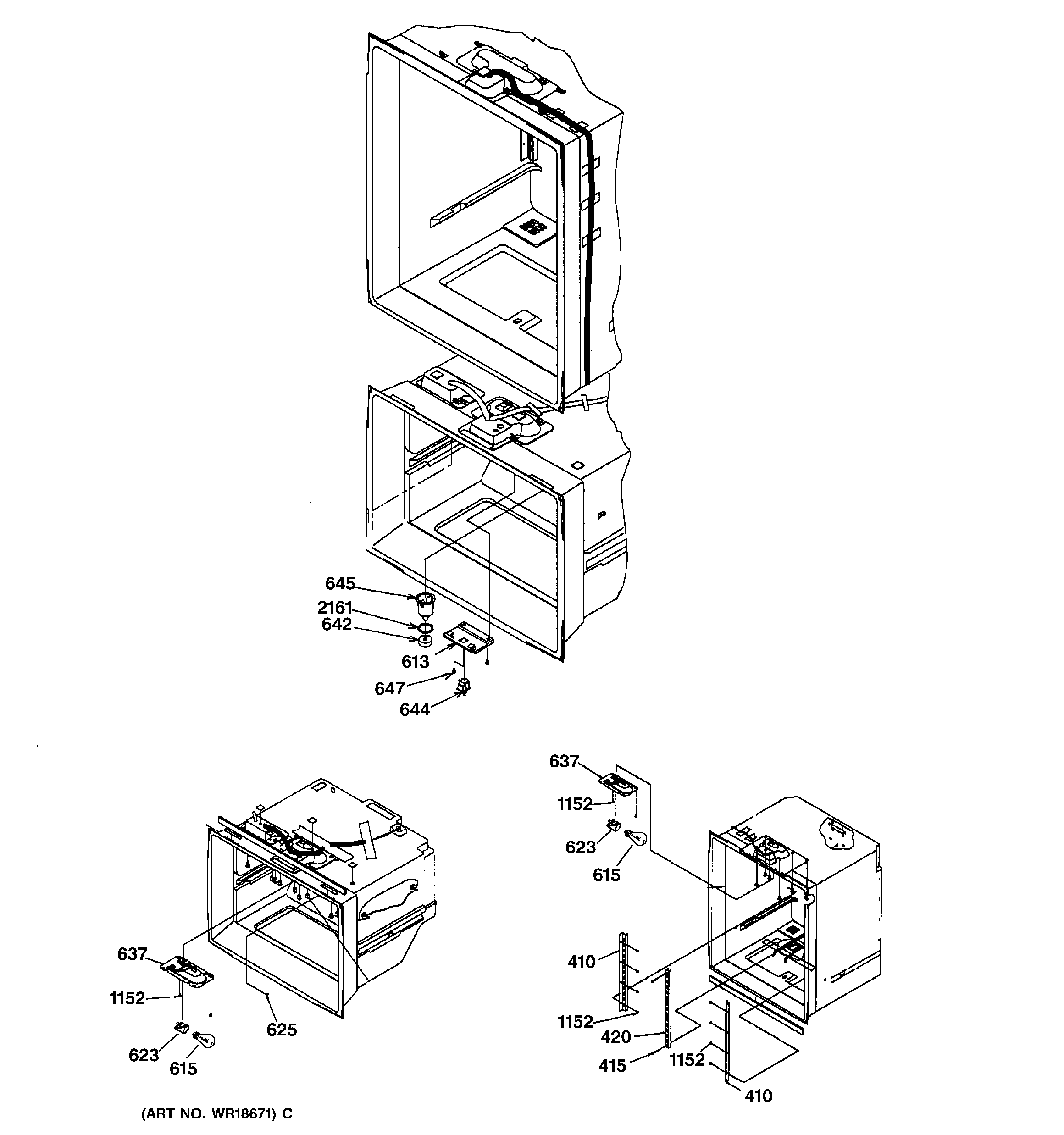 LIGHT SWITCHES & DRAIN FUNNEL