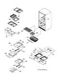 Shelving assemblies