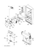 Evaporator & freezer control assemb