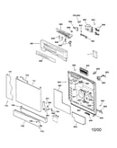 Escutcheon & door assembly