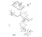 GE JGBP24BEA4AD gas & burner parts diagram