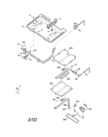 Gas & burner parts