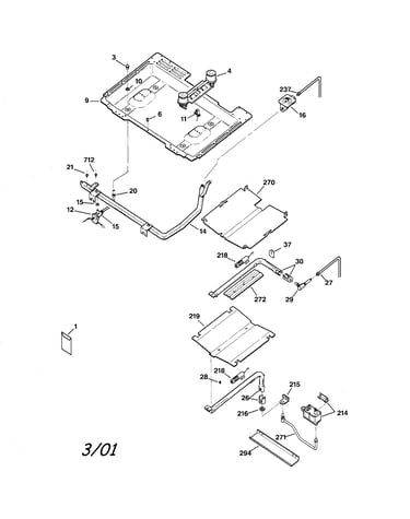 Gas & burner parts