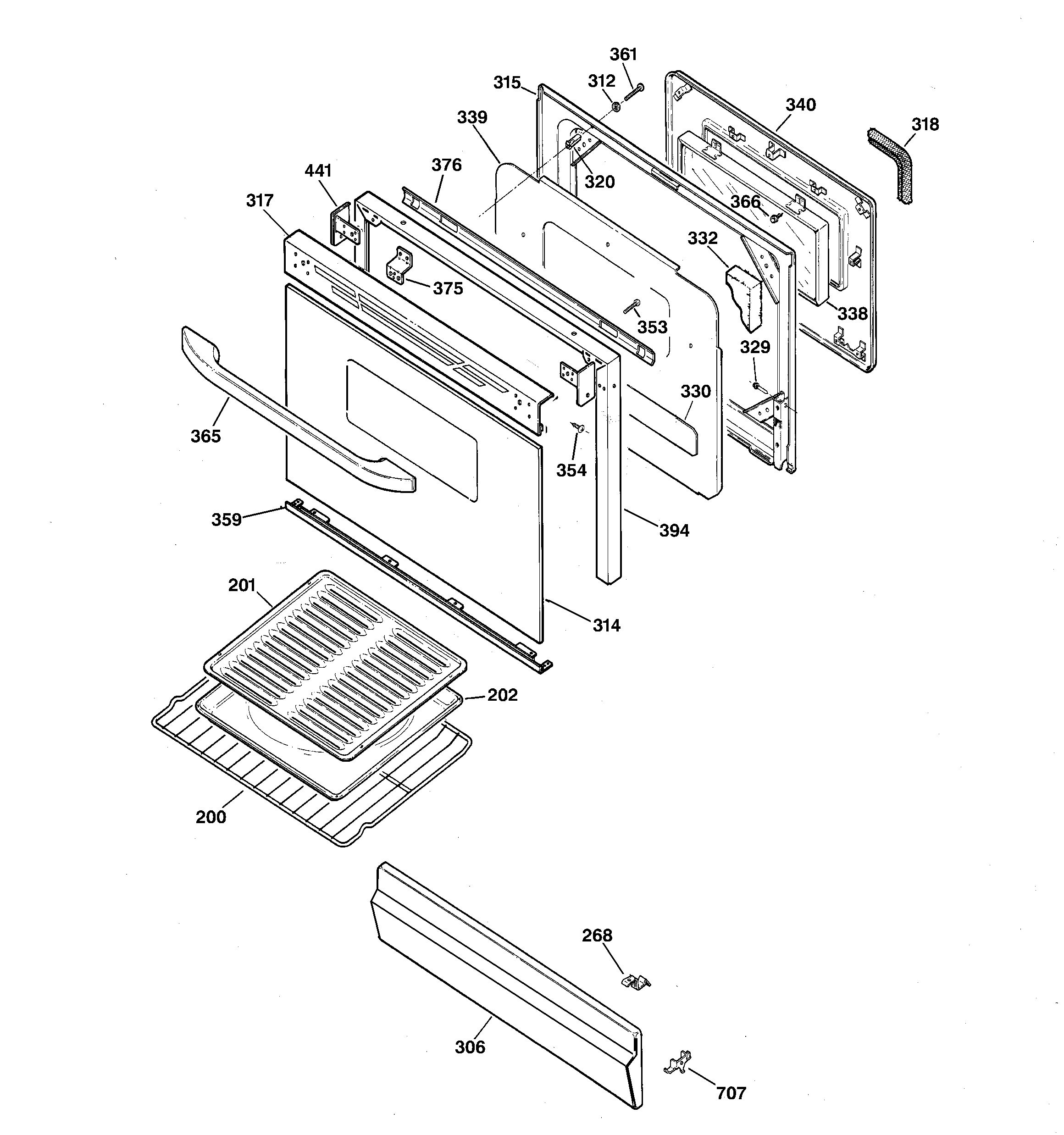Door & drawer parts