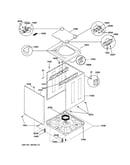 Washer cabinet & top
