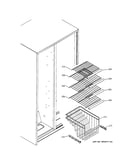 Freezer shelves
