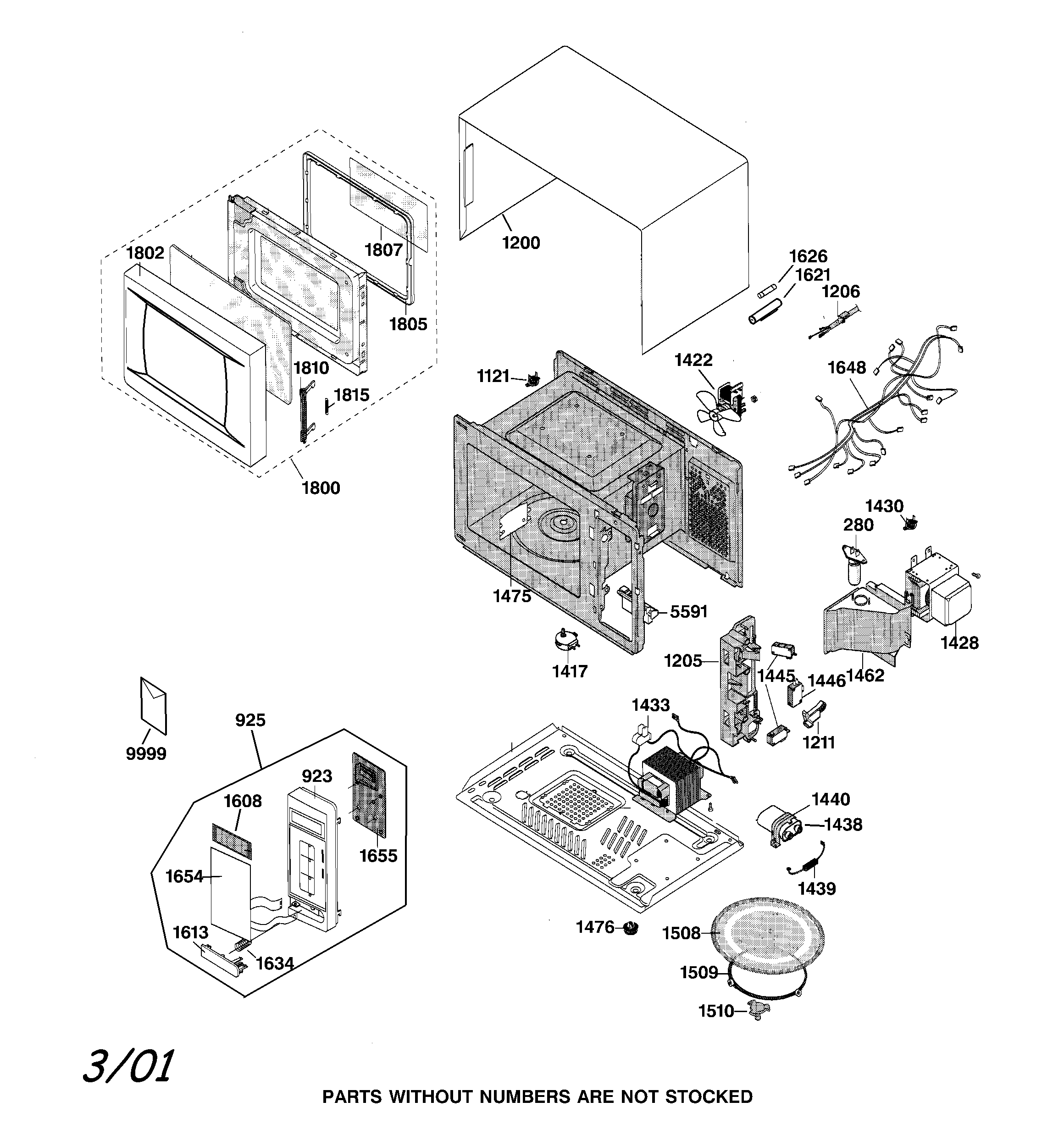 MICROWAVE PARTS