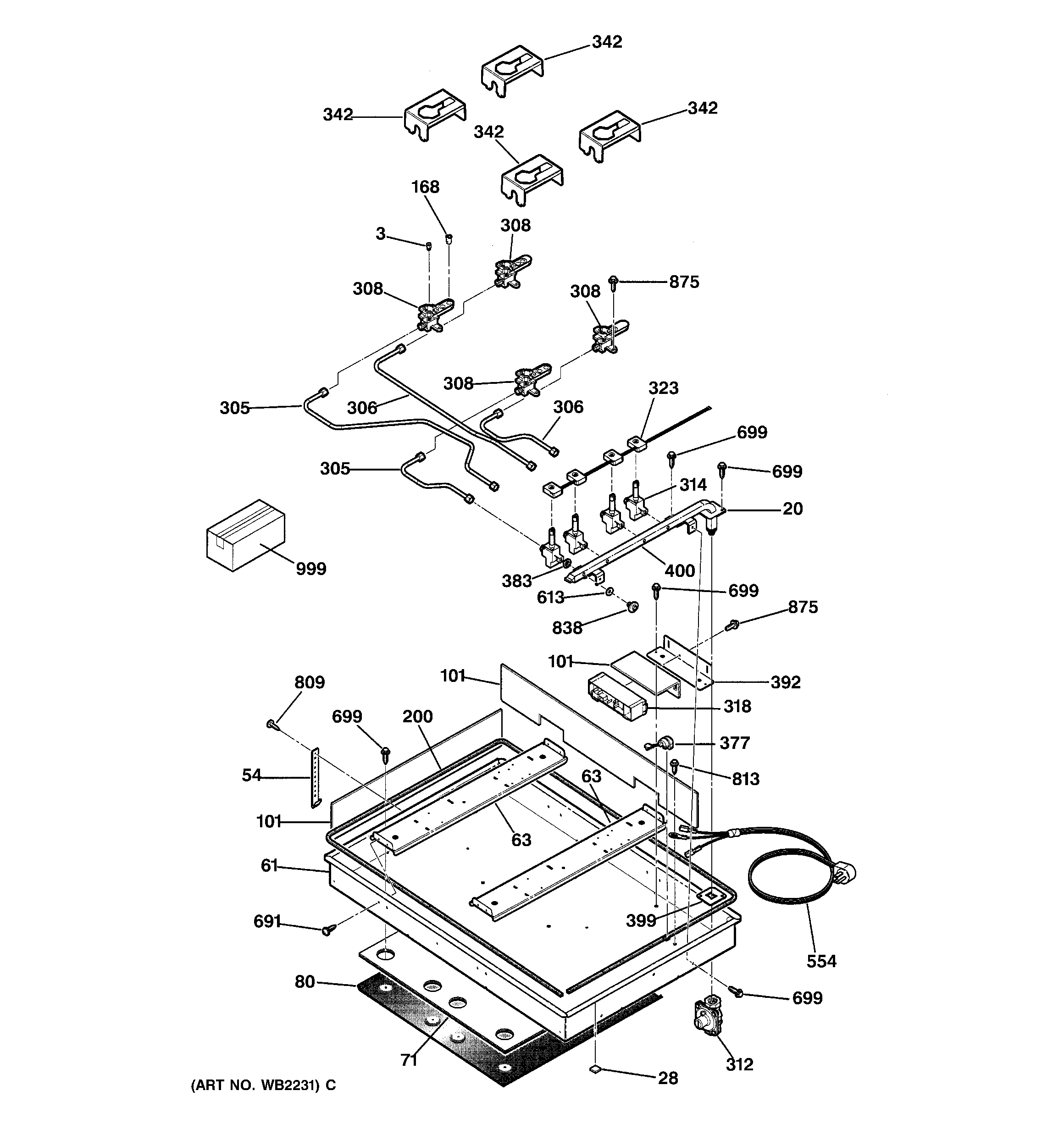 BURNER PARTS