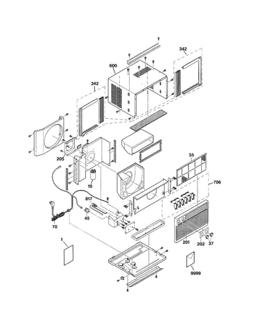 Cabinet & controls