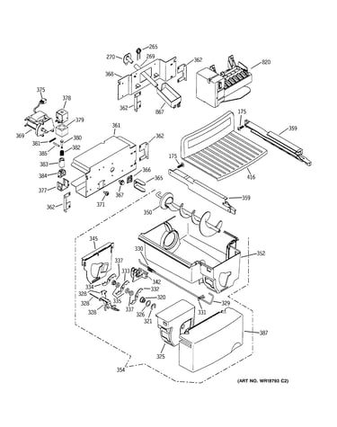 Icemaker & dispenser