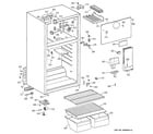GE GTS15BBMBRWW cabinet diagram