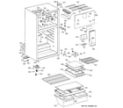 GE GTS18EBMBRWW cabinet diagram