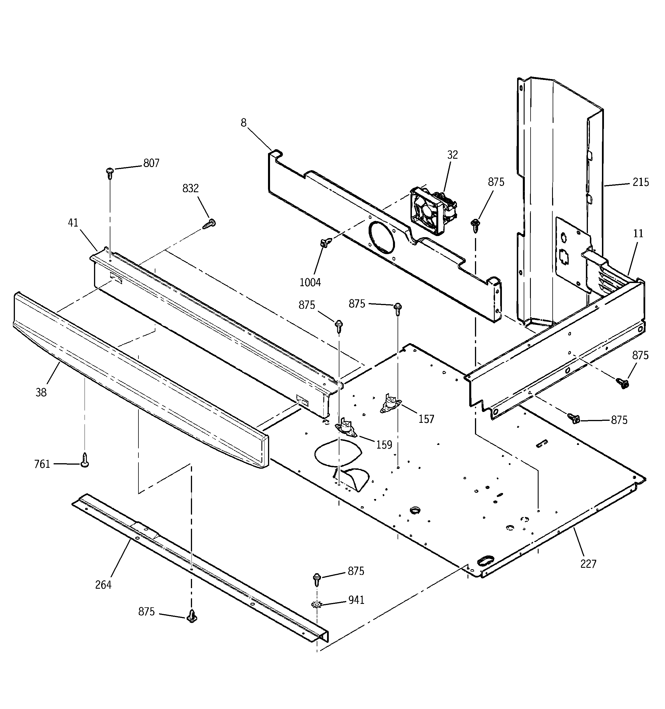 Center spacer