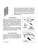 Evaporator instructions