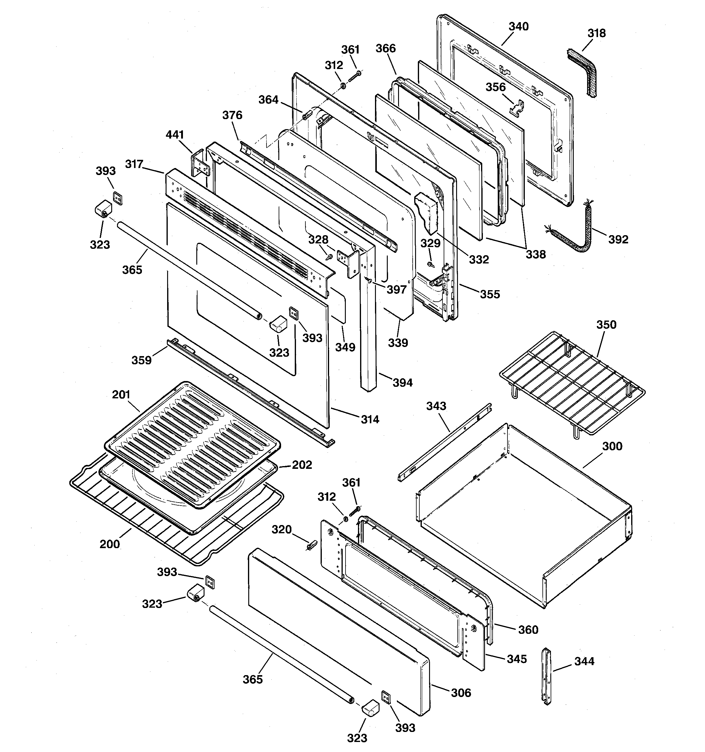 Door & drawer parts