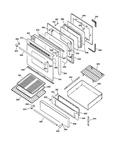 Door & drawer parts