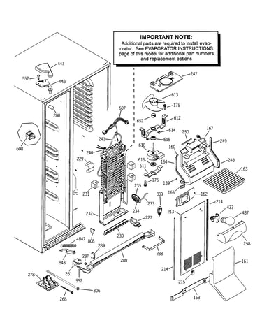 Freezer section