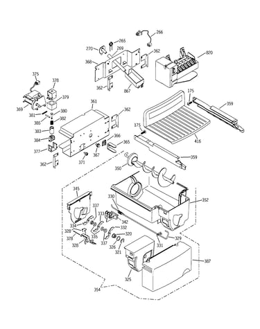 Icemaker & dispenser